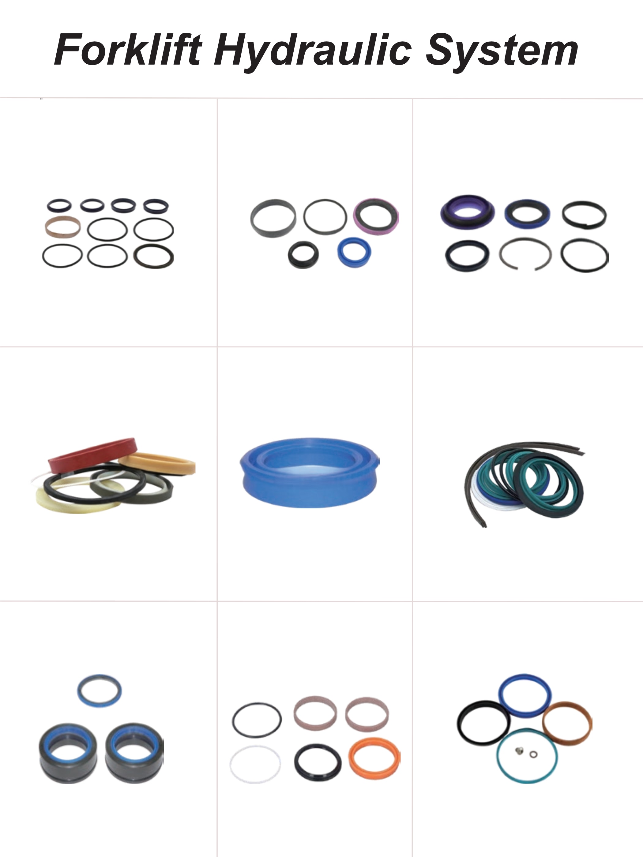 Forklift hydraulic system
